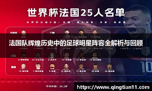 法国队辉煌历史中的足球明星阵容全解析与回顾